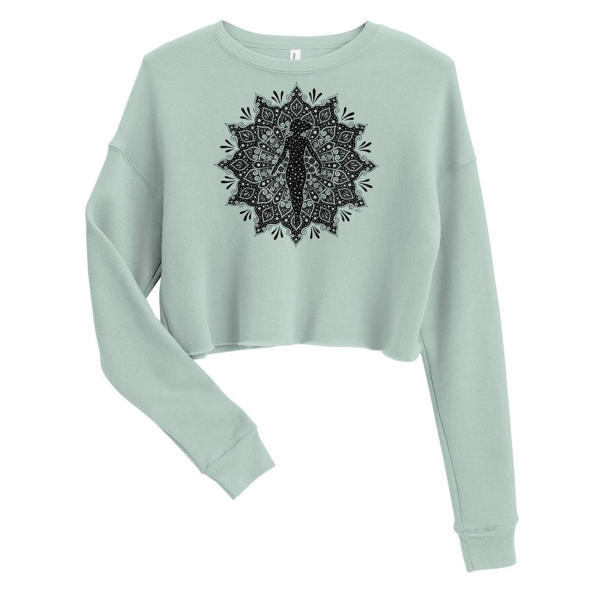 Crop Sweatshirt • Cosmos - Shala Art