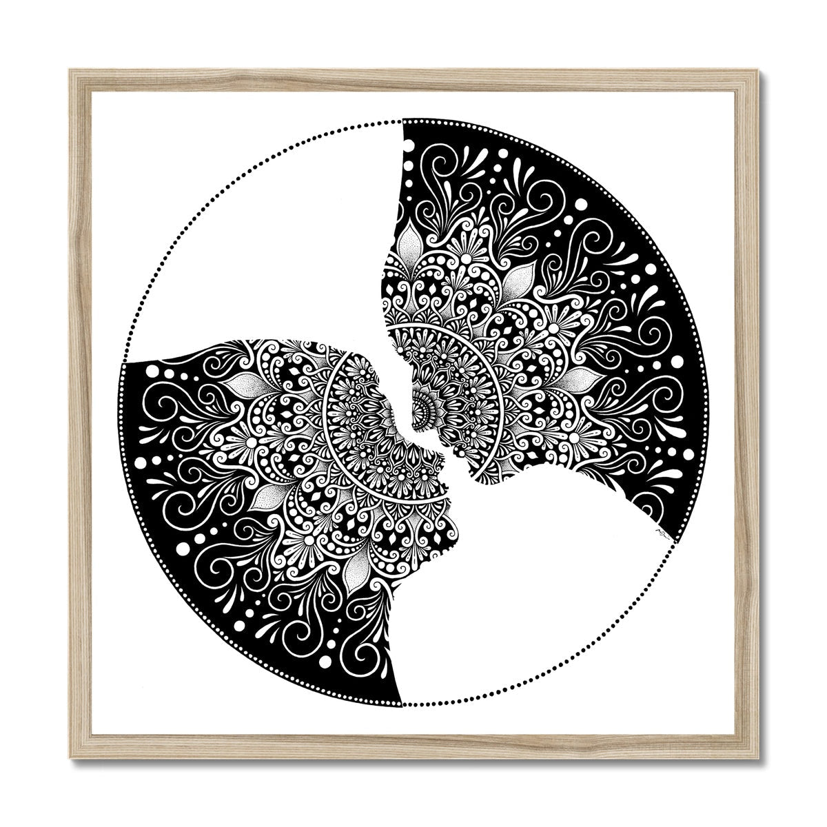 Mirrors Fine Art Print - Shala Art