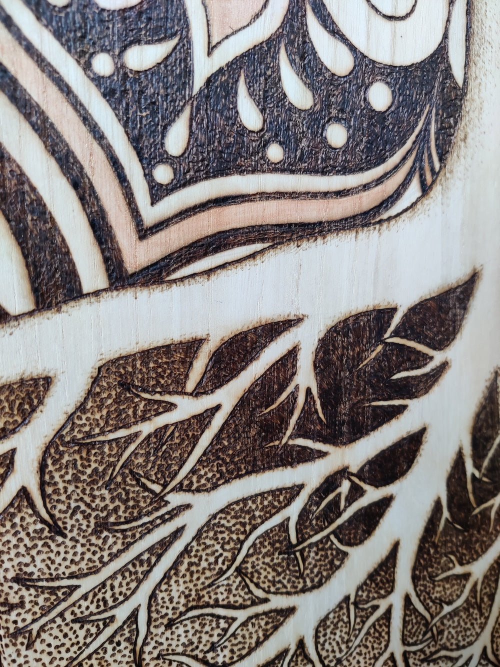 The Creator • Original Wood Art - Shala Art