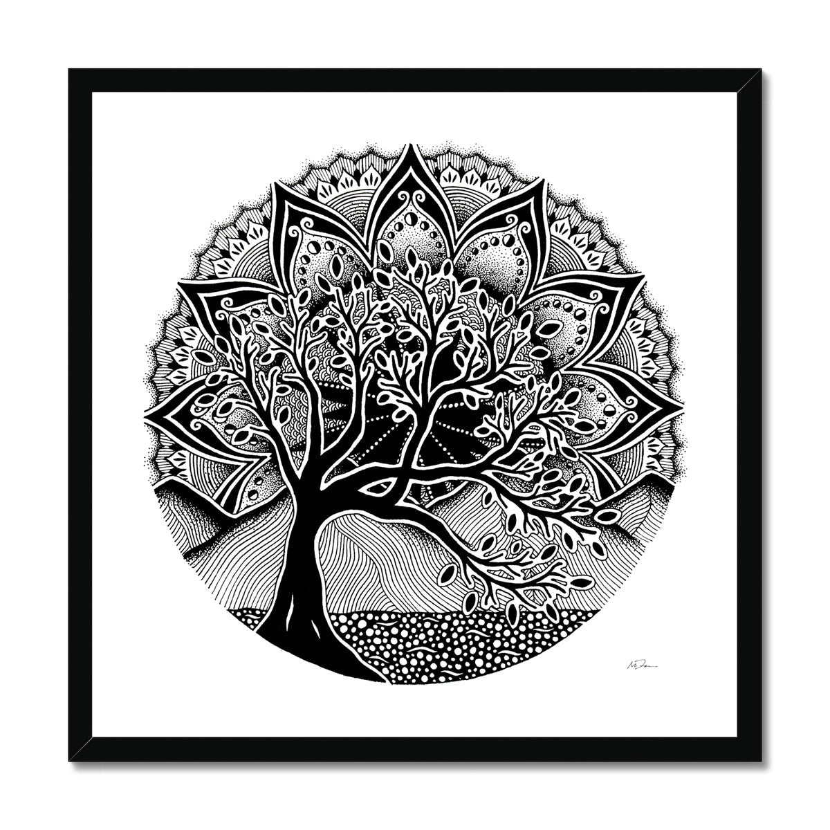The Tree Fine Art Print - Shala Art